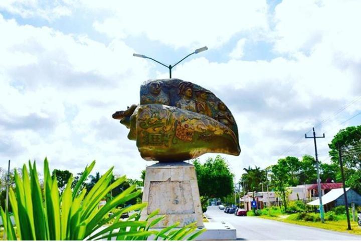 Hotel Templo Maya Xpujil Ngoại thất bức ảnh