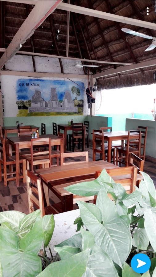Hotel Templo Maya Xpujil Ngoại thất bức ảnh